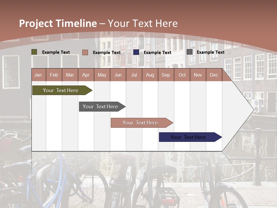 Center Cycle Beautiful PowerPoint Template