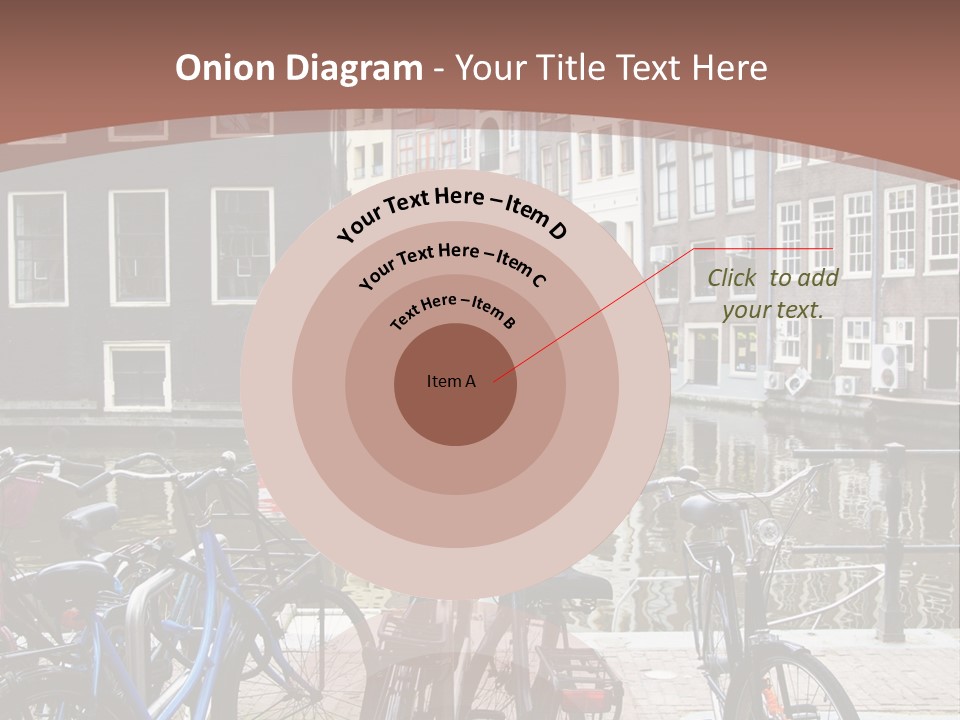 Center Cycle Beautiful PowerPoint Template
