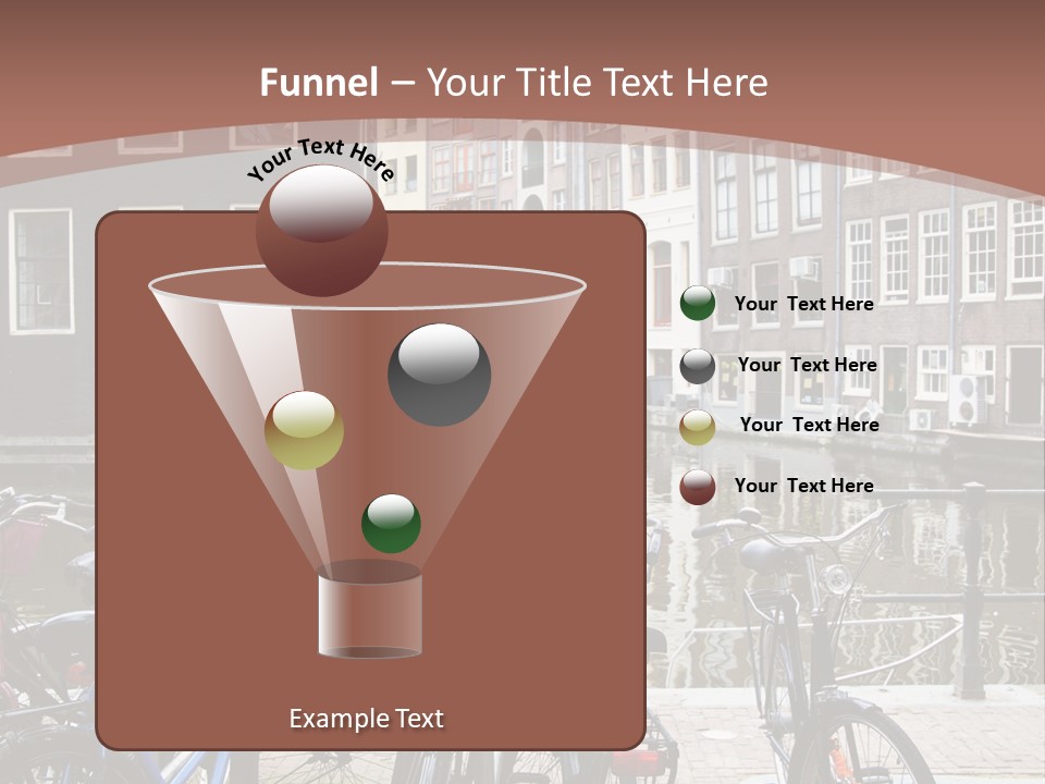 Center Cycle Beautiful PowerPoint Template