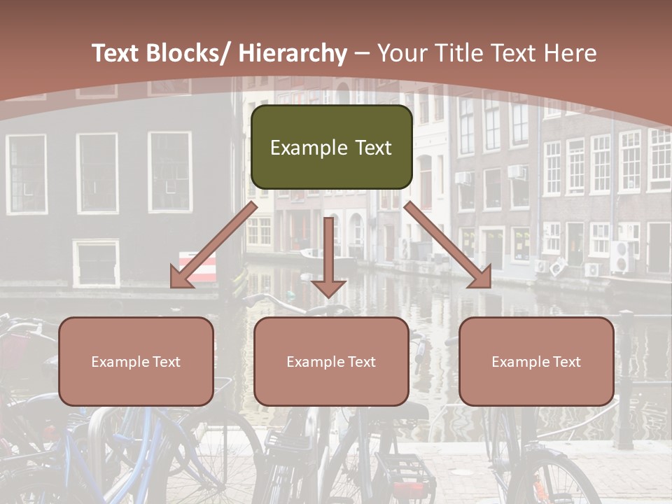 Center Cycle Beautiful PowerPoint Template