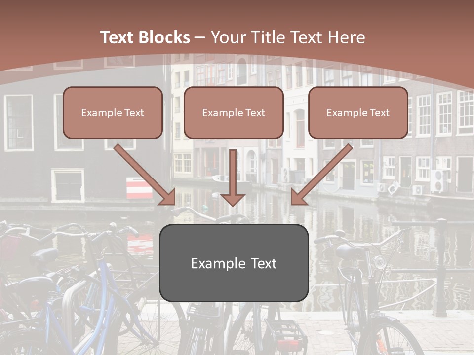 Center Cycle Beautiful PowerPoint Template