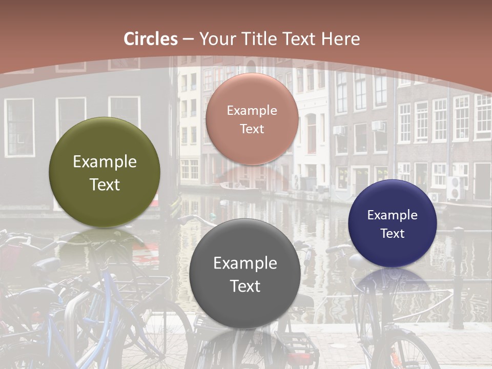 Center Cycle Beautiful PowerPoint Template