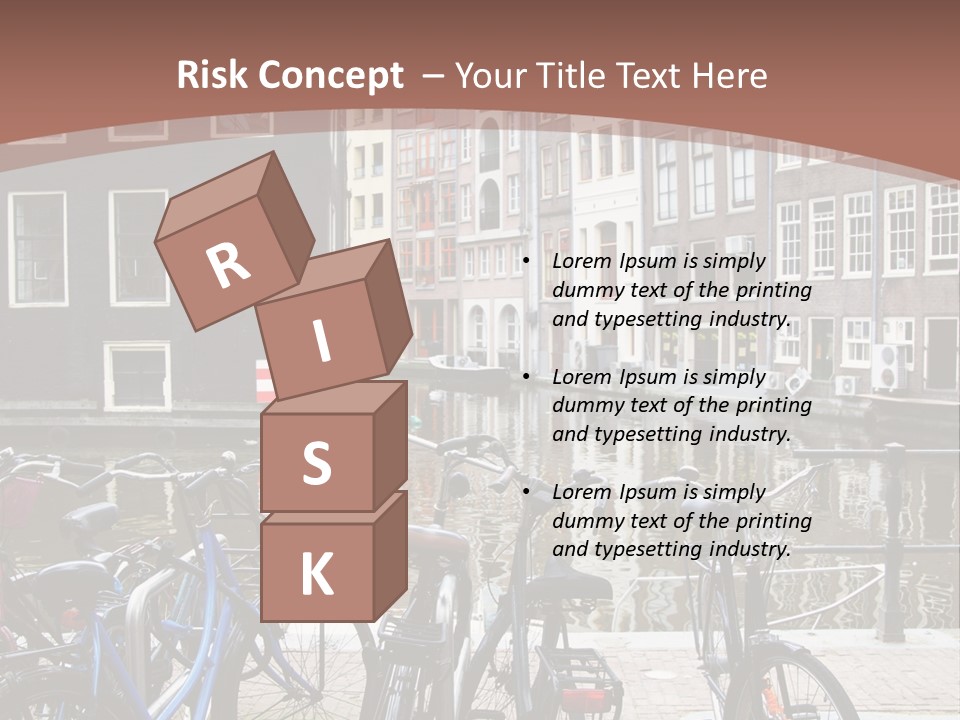 Center Cycle Beautiful PowerPoint Template