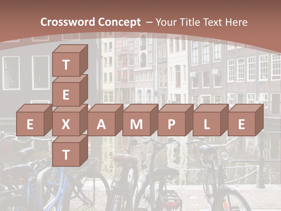 Center Cycle Beautiful PowerPoint Template