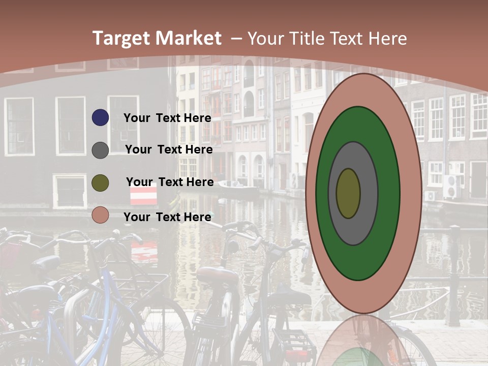 Center Cycle Beautiful PowerPoint Template