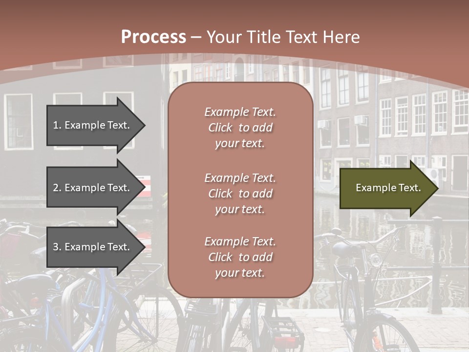 Center Cycle Beautiful PowerPoint Template