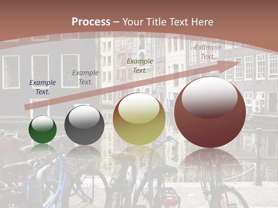 Center Cycle Beautiful PowerPoint Template