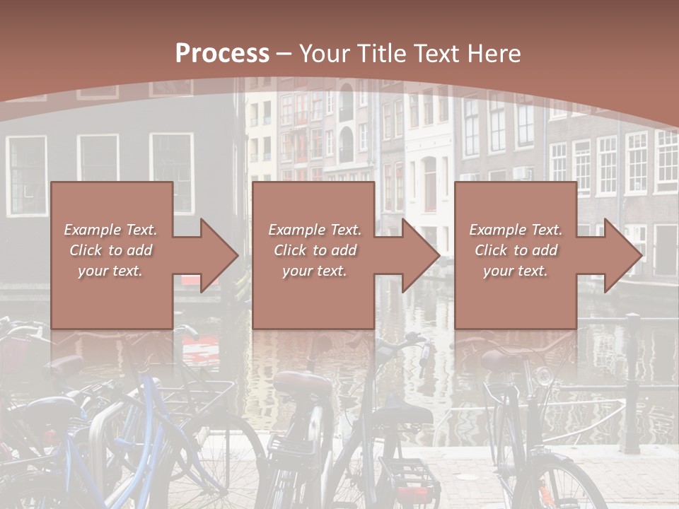 Center Cycle Beautiful PowerPoint Template