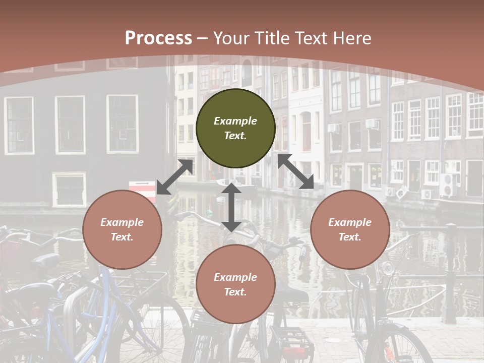 Center Cycle Beautiful PowerPoint Template