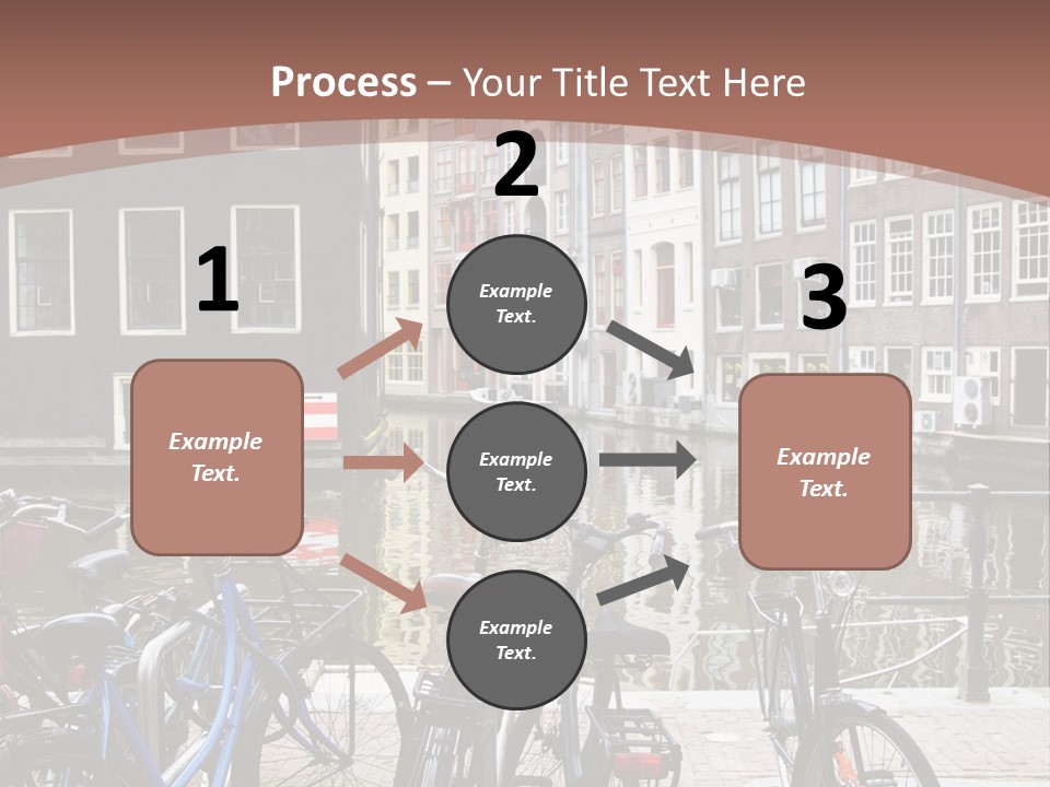 Center Cycle Beautiful PowerPoint Template