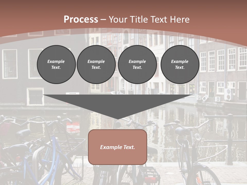 Center Cycle Beautiful PowerPoint Template