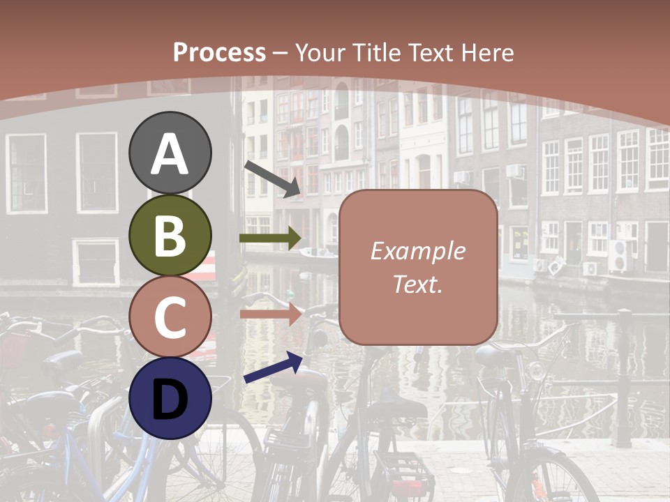 Center Cycle Beautiful PowerPoint Template
