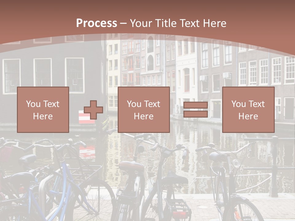 Center Cycle Beautiful PowerPoint Template