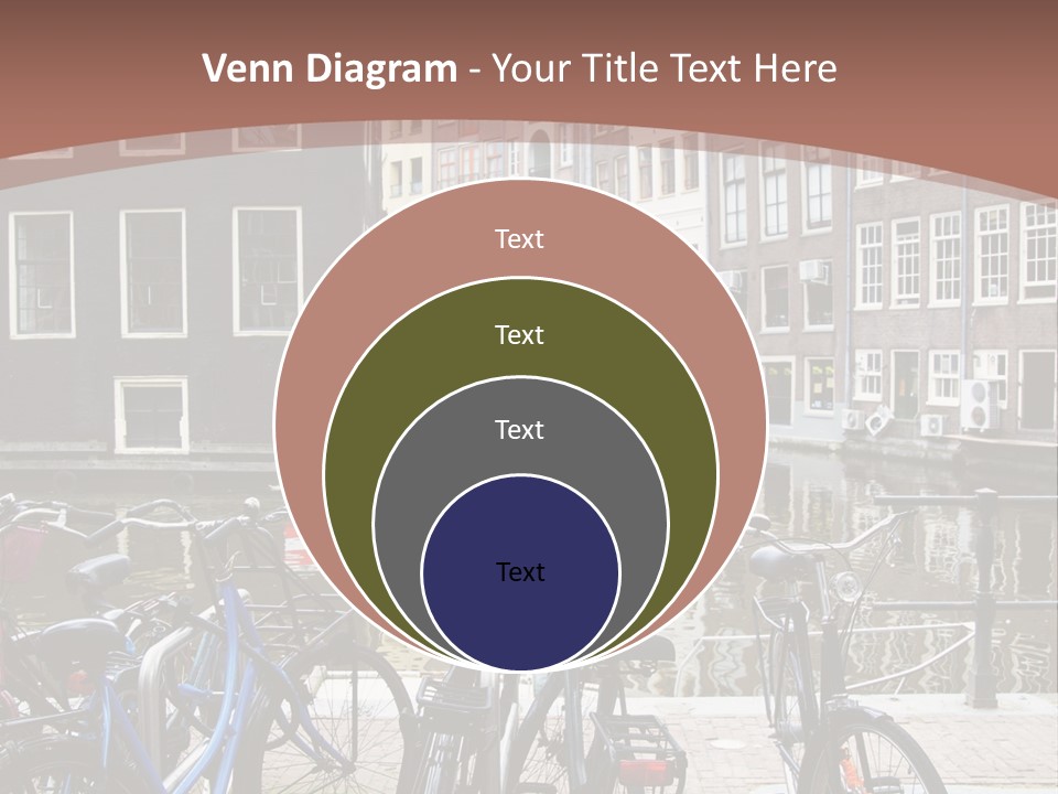 Center Cycle Beautiful PowerPoint Template