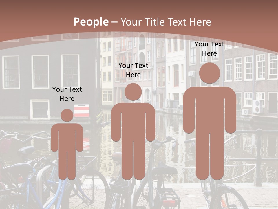 Center Cycle Beautiful PowerPoint Template