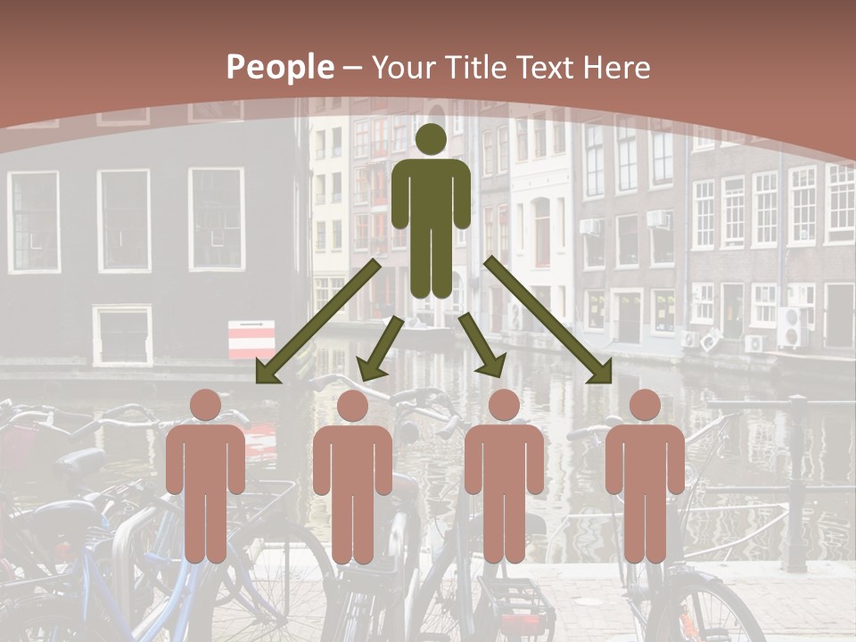 Center Cycle Beautiful PowerPoint Template