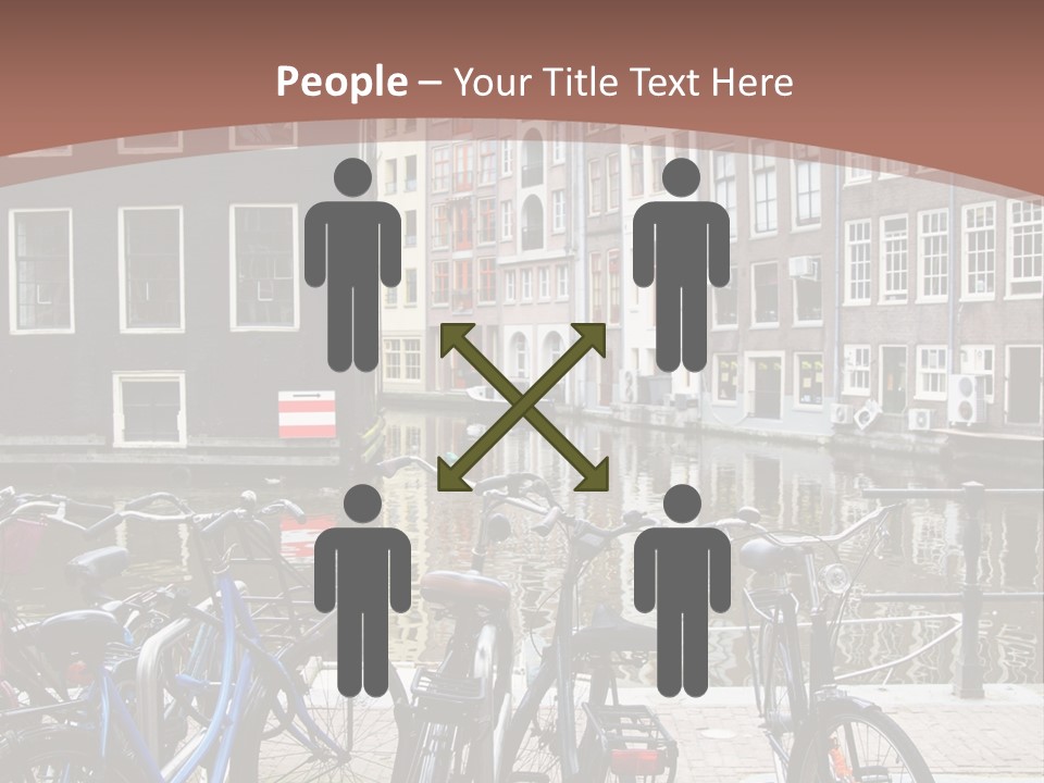 Center Cycle Beautiful PowerPoint Template