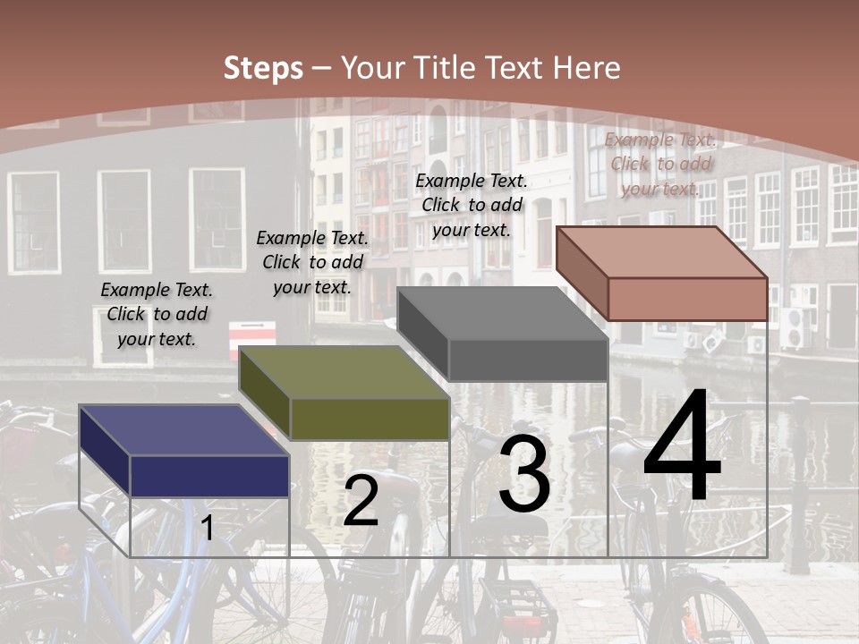Center Cycle Beautiful PowerPoint Template