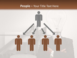 People Neon Signs Japan PowerPoint Template
