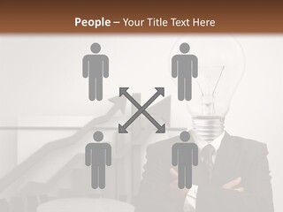 People Neon Signs Japan PowerPoint Template