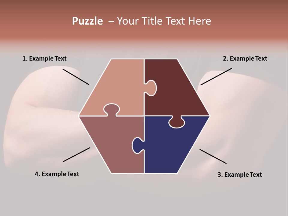 Defense Secure Male PowerPoint Template