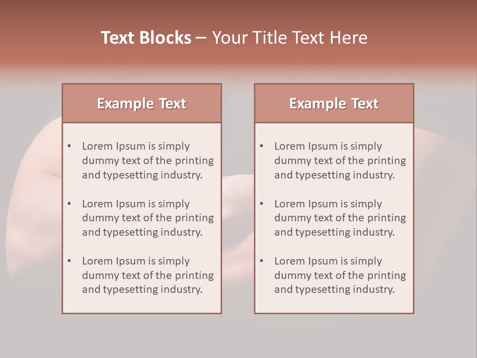 Defense Secure Male PowerPoint Template