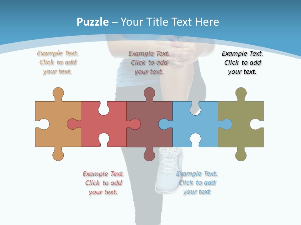 Health Stretch Healthy PowerPoint Template