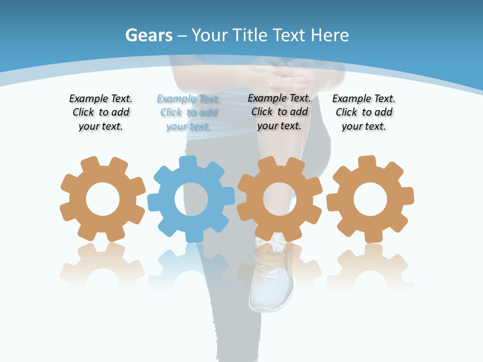 Health Stretch Healthy PowerPoint Template