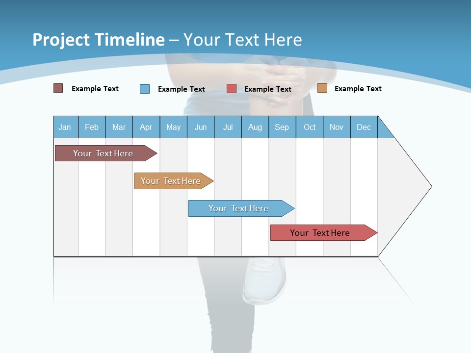 Health Stretch Healthy PowerPoint Template