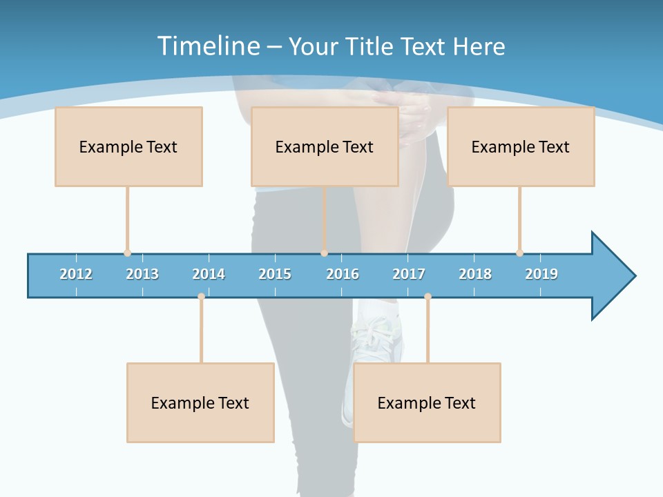 Health Stretch Healthy PowerPoint Template