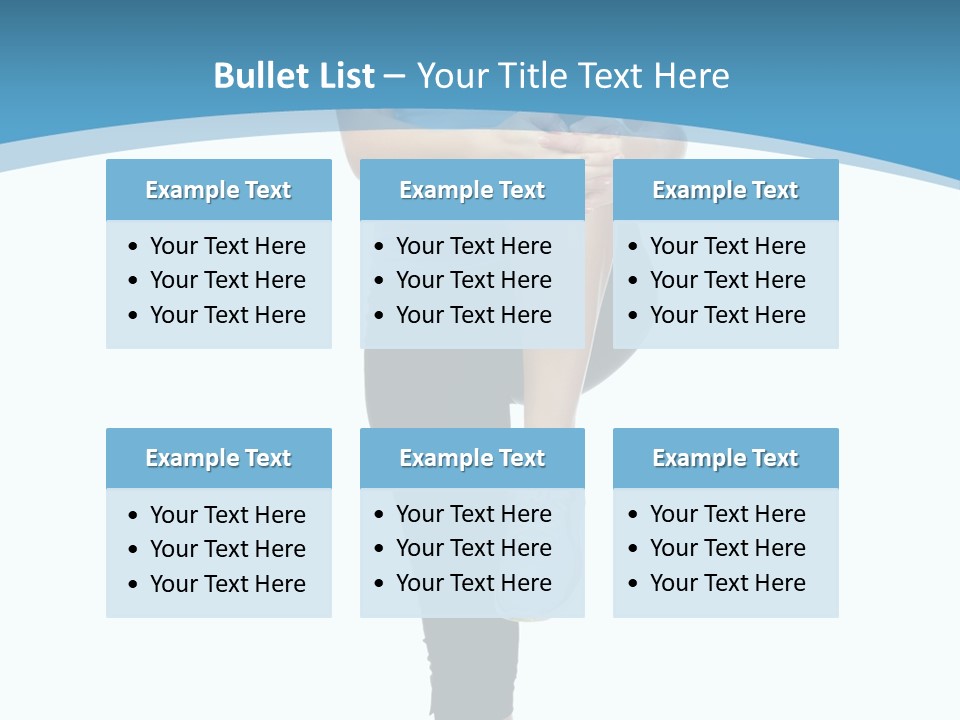 Health Stretch Healthy PowerPoint Template