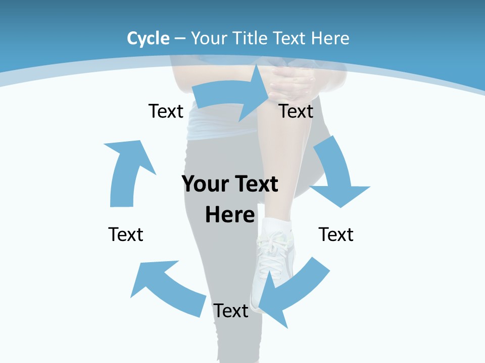 Health Stretch Healthy PowerPoint Template