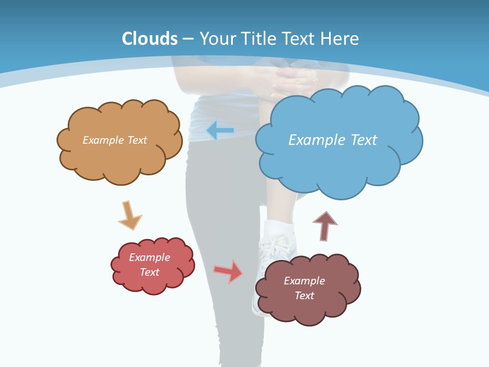 Health Stretch Healthy PowerPoint Template