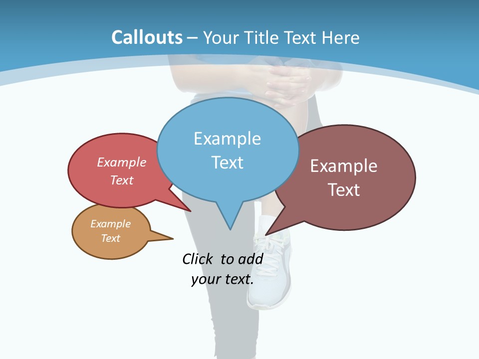 Health Stretch Healthy PowerPoint Template