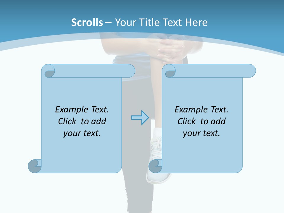 Health Stretch Healthy PowerPoint Template