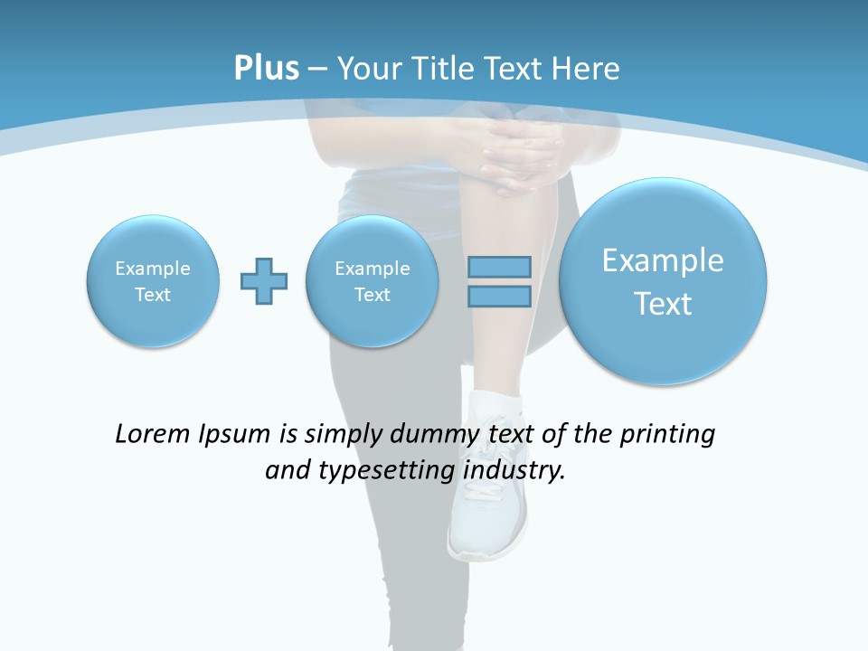 Health Stretch Healthy PowerPoint Template