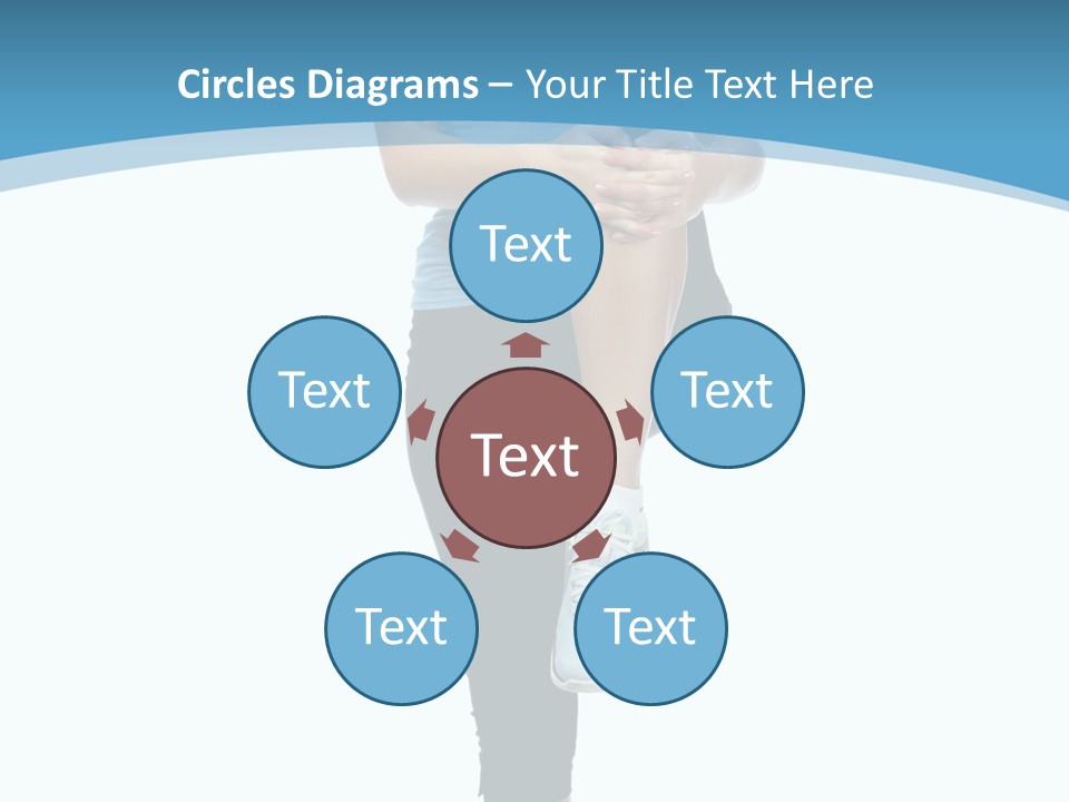 Health Stretch Healthy PowerPoint Template