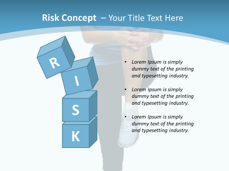 Health Stretch Healthy PowerPoint Template