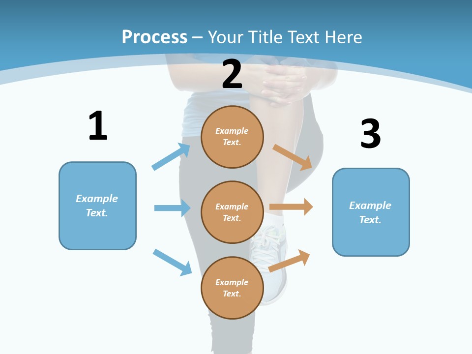 Health Stretch Healthy PowerPoint Template