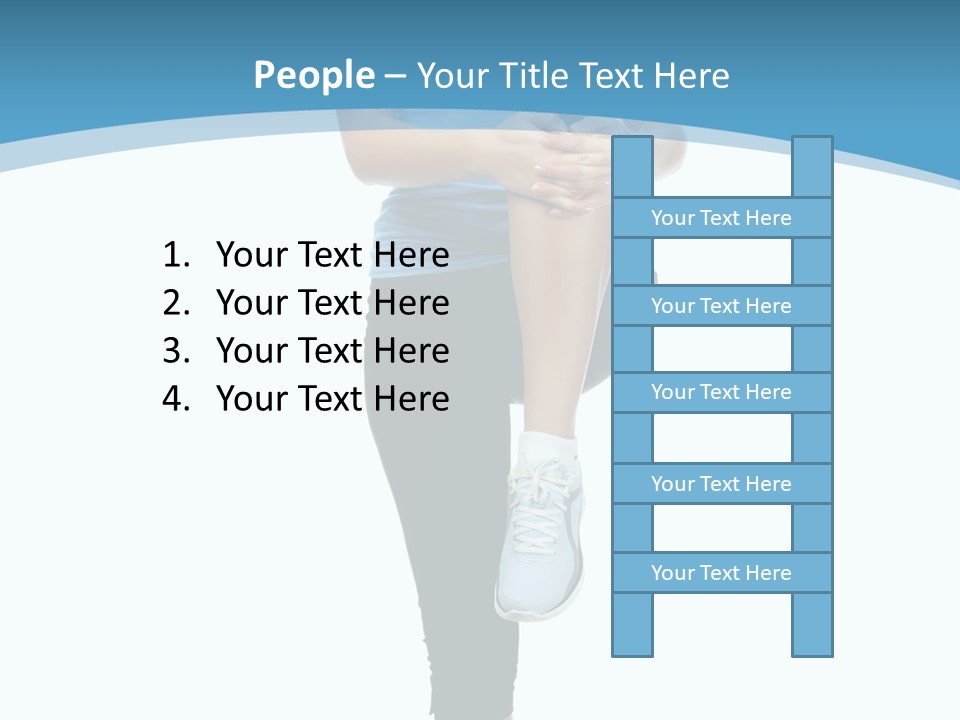 Health Stretch Healthy PowerPoint Template