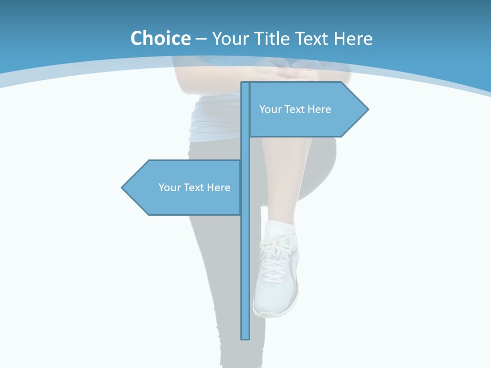 Health Stretch Healthy PowerPoint Template