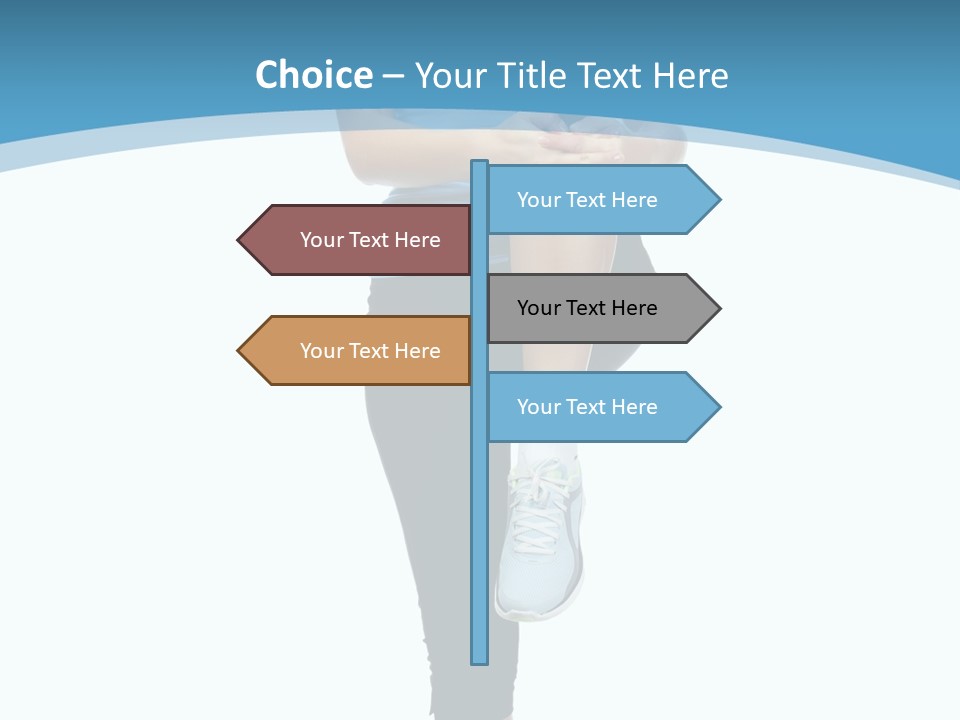 Health Stretch Healthy PowerPoint Template
