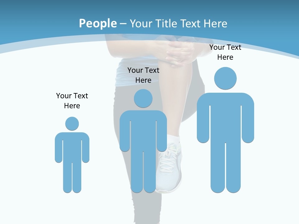 Health Stretch Healthy PowerPoint Template