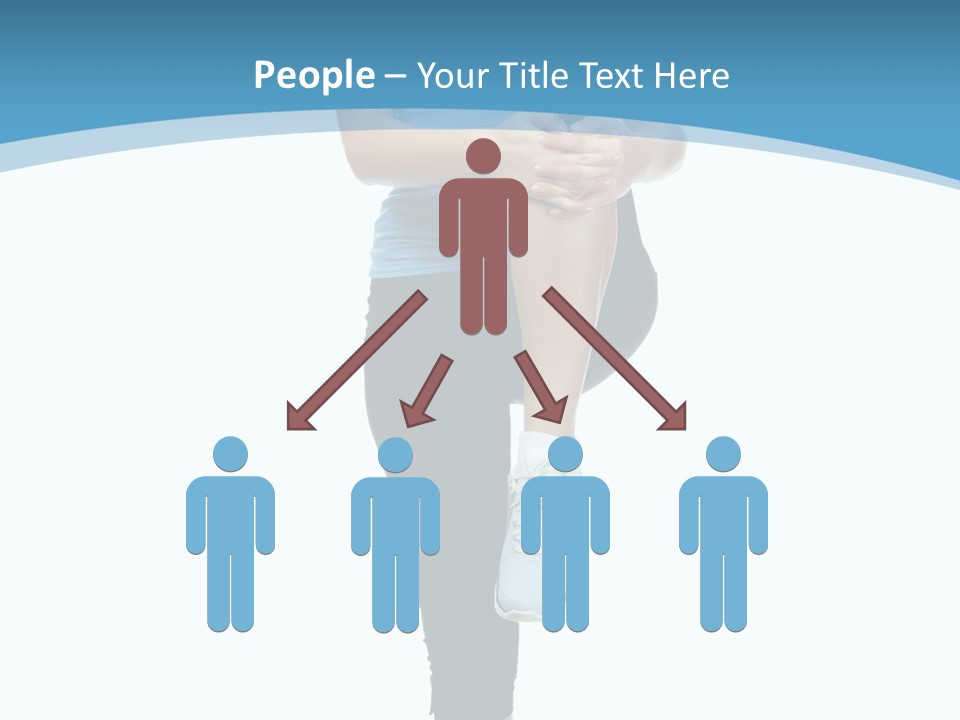 Health Stretch Healthy PowerPoint Template