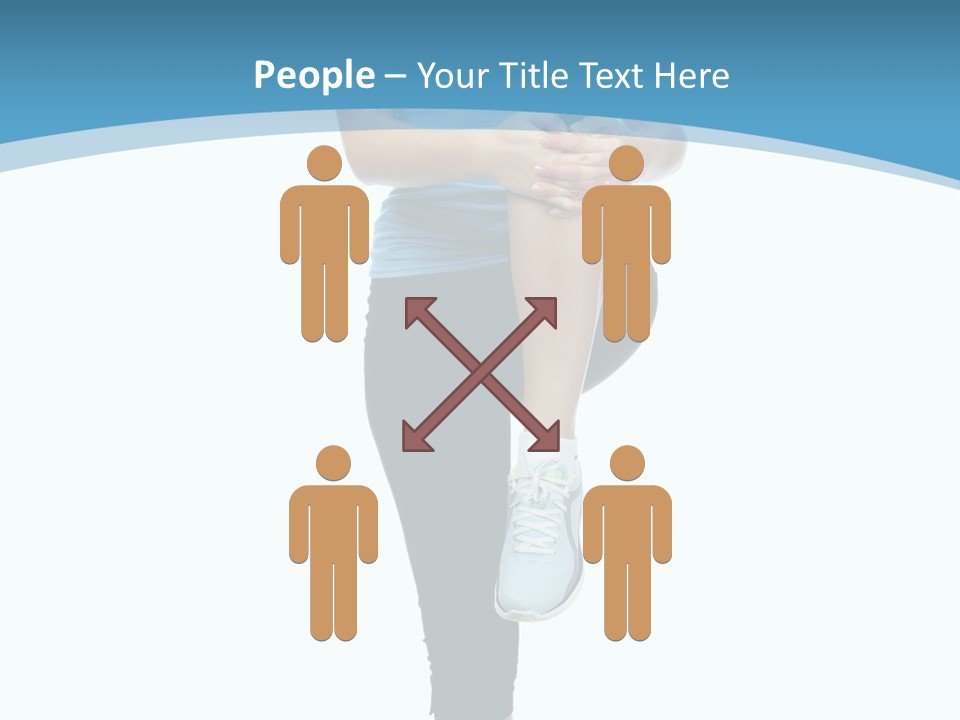 Health Stretch Healthy PowerPoint Template