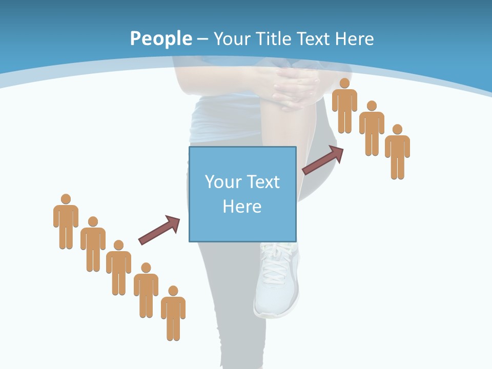 Health Stretch Healthy PowerPoint Template