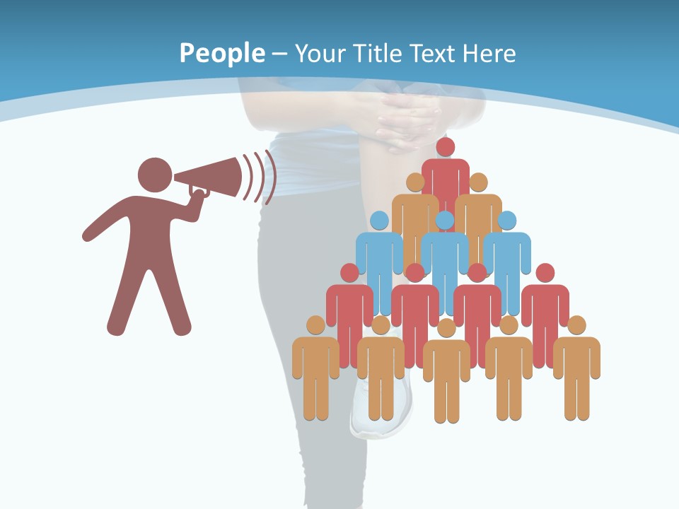 Health Stretch Healthy PowerPoint Template