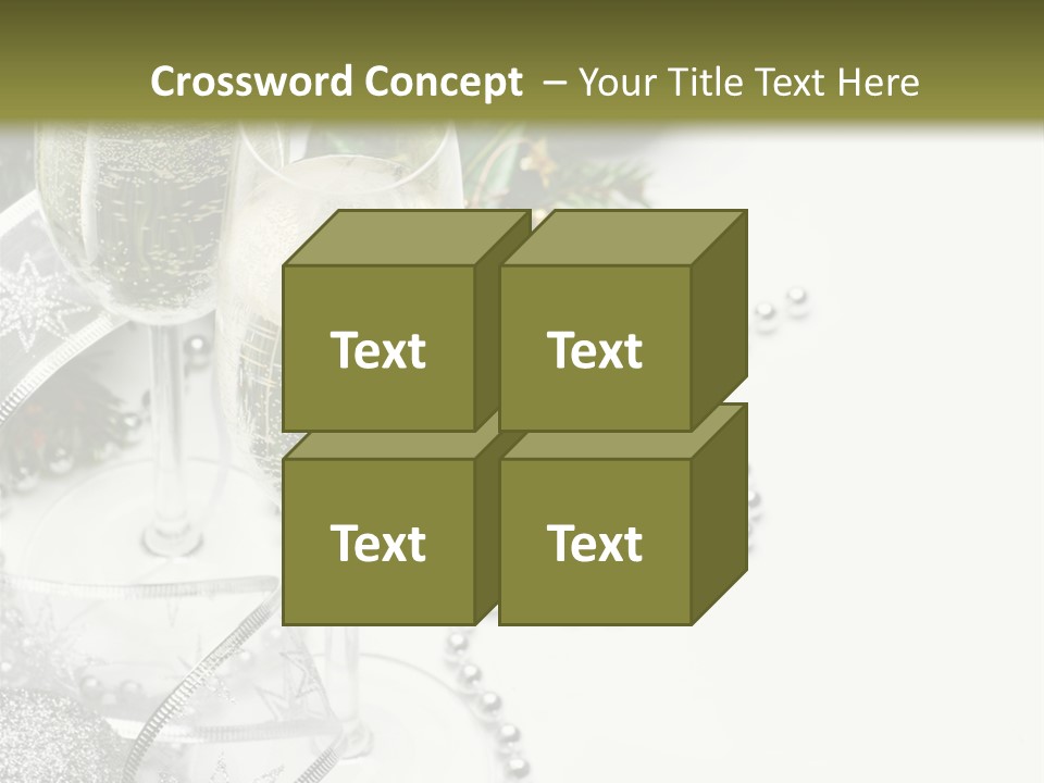 Tree White Luxury PowerPoint Template