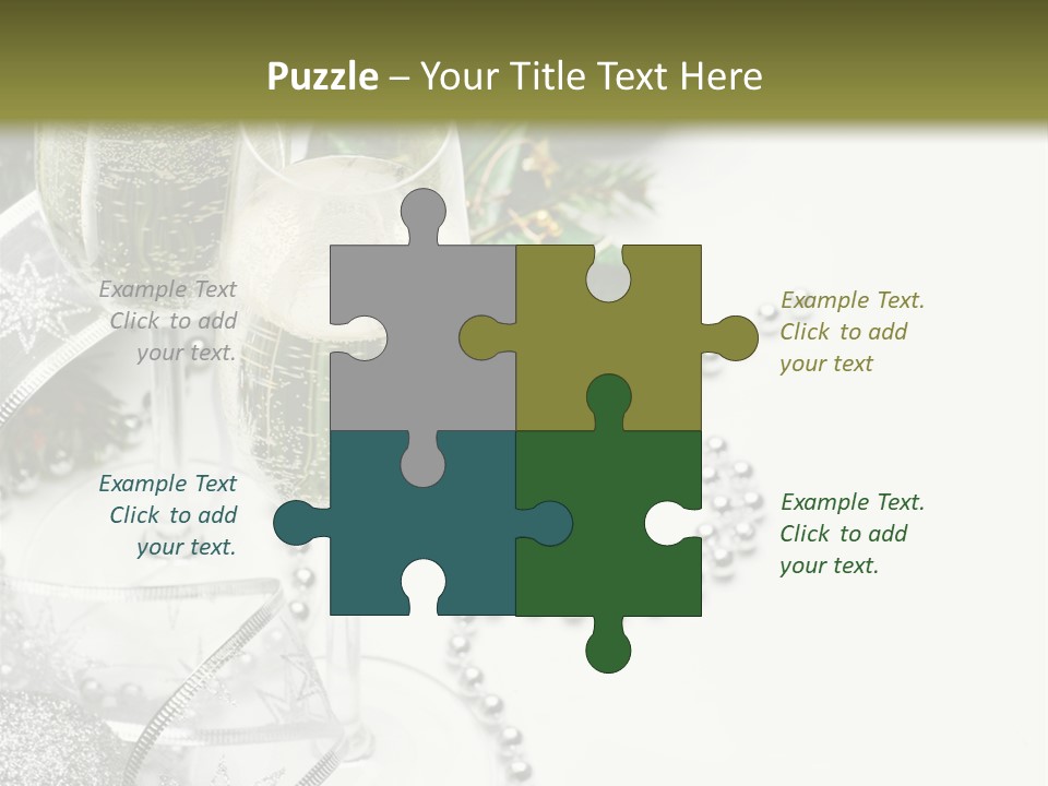 Tree White Luxury PowerPoint Template