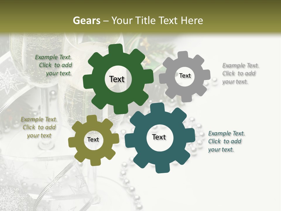 Tree White Luxury PowerPoint Template